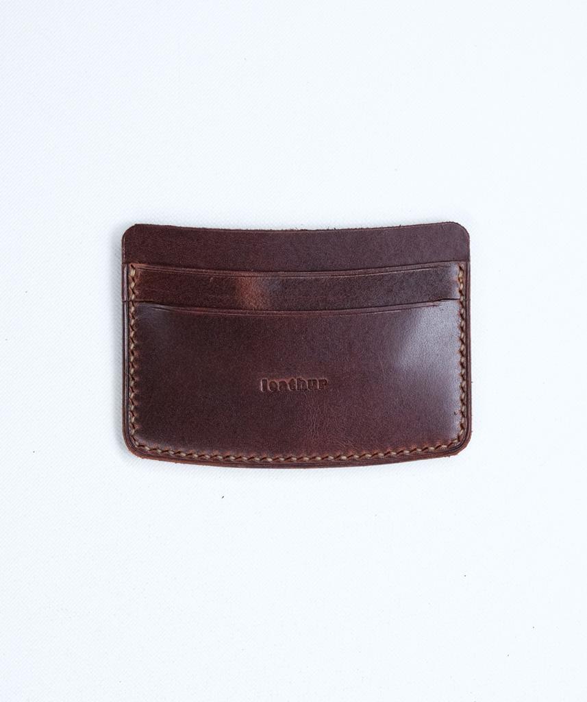 HOLD Brown Card Holder