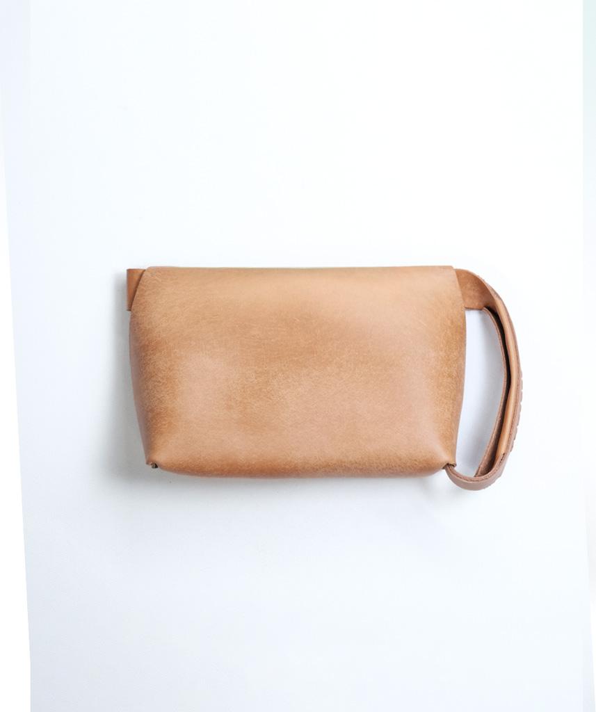 ORI MAX Amber Deri Clutch Çanta