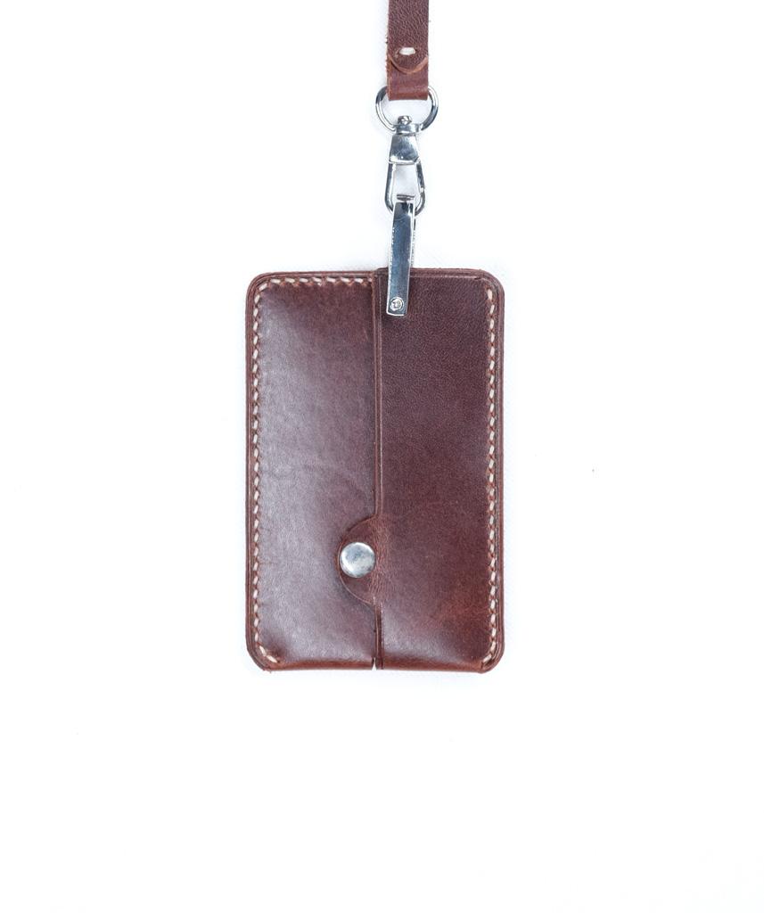 PAC Brown Card Holder and Charm
