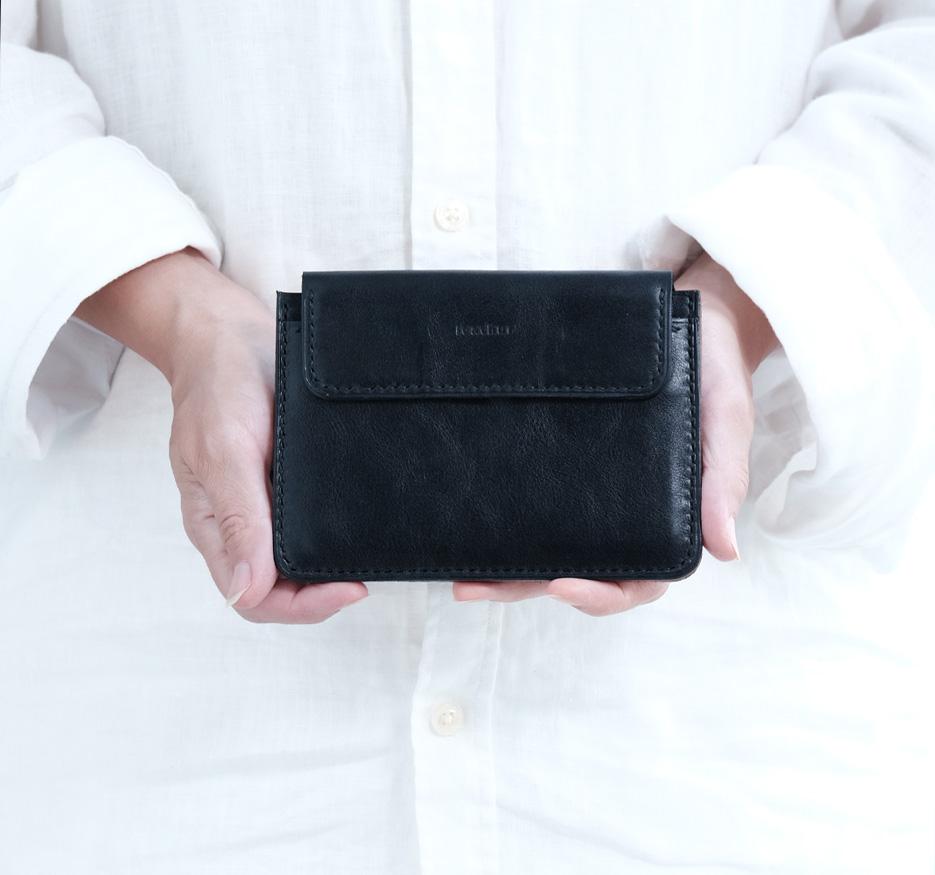 FUMI Black Soft Touch Passport Case