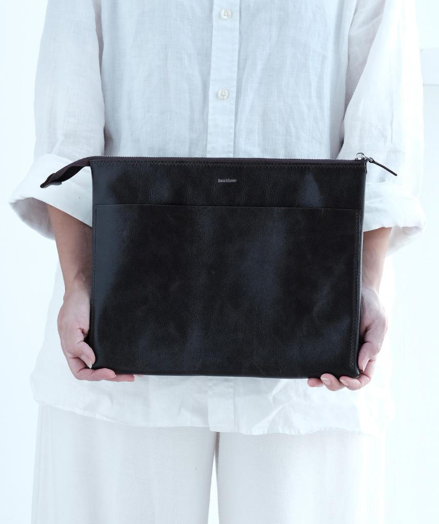 BOLD Brown Soft Touch Leather Ipad and PC Case